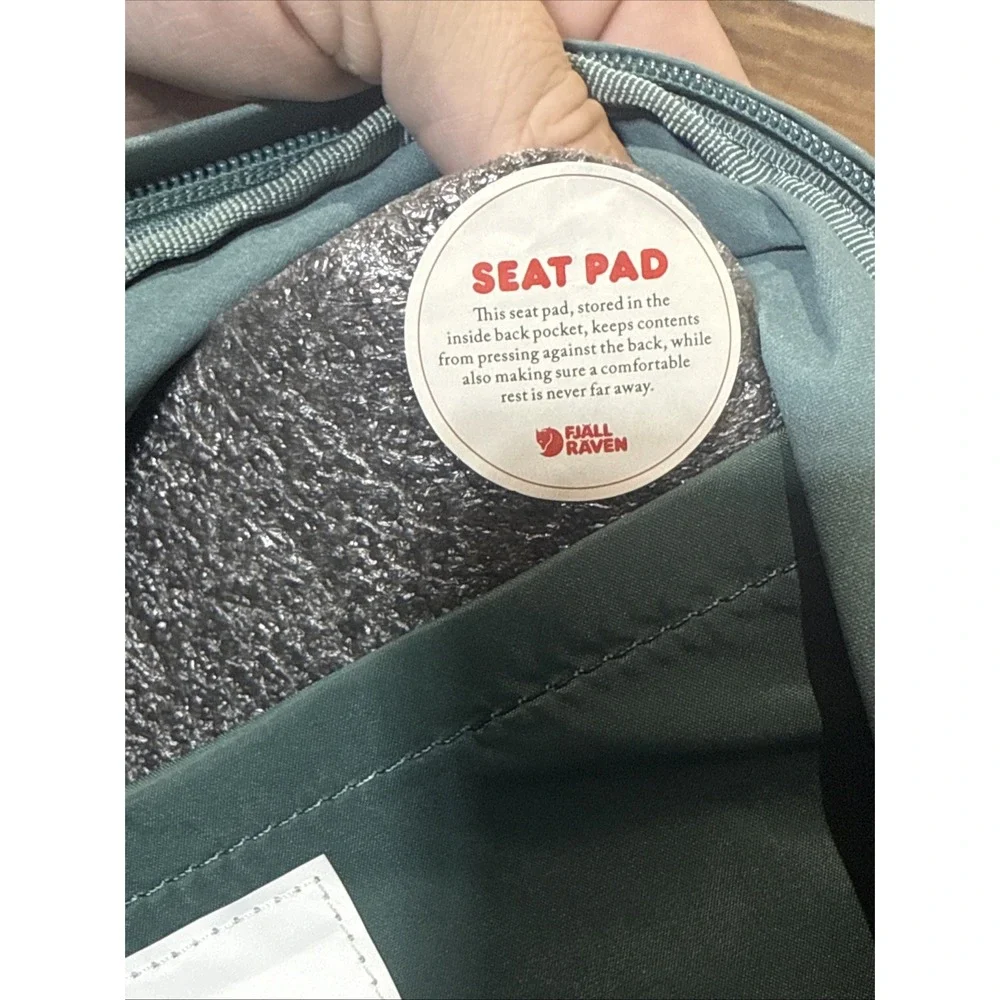 Fjallraven Kanken Mini Frost Green Confetti Backpack 23510 Rare Poke dot